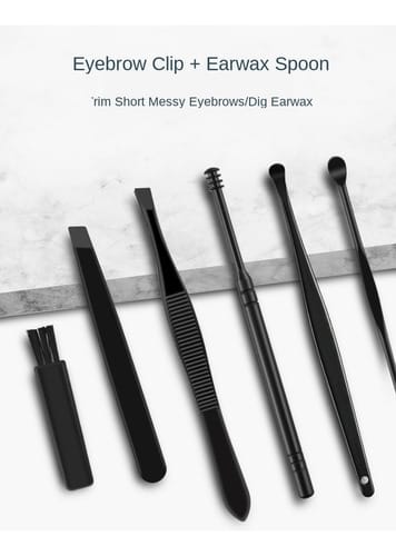 Set de Manicura 23 Piezas Negro