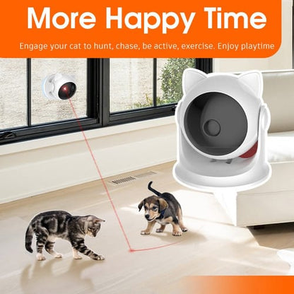 Juego laser automatico para gatos