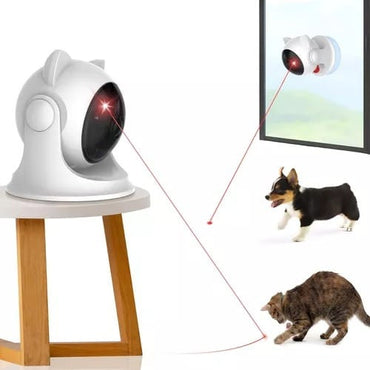 Juego laser automatico para gatos