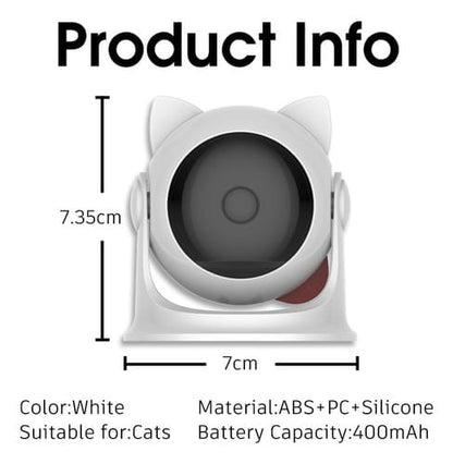 Juego laser automatico para gatos