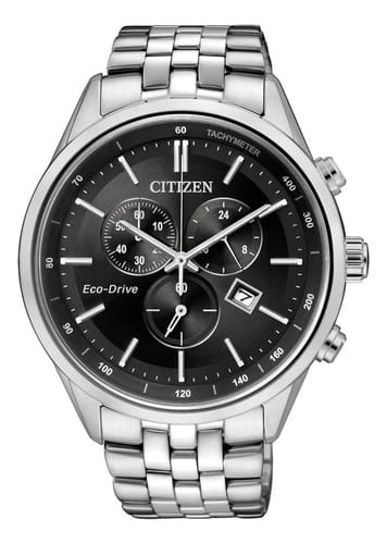 Nuevo título: Reloj Clásico Eco-drive Corso Para Hombre En Acero