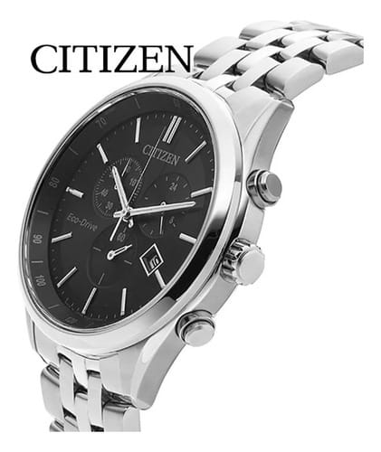 Nuevo título: Reloj Clásico Eco-drive Corso Para Hombre En Acero