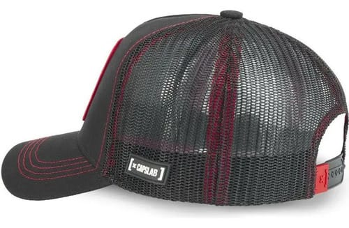 Gorra visera con parche Mario