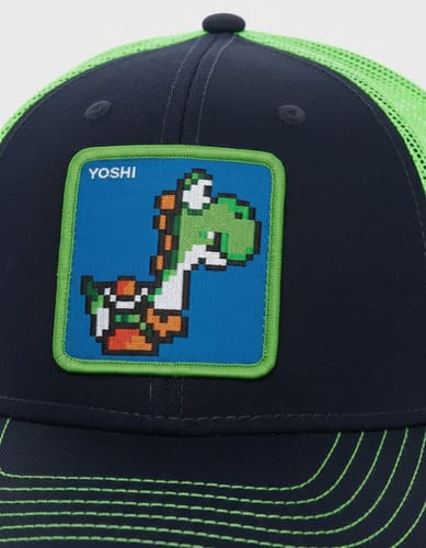Gorra visera con parche Yoshi