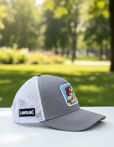 Gorra visera con parche Kupa