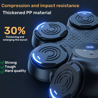 Máquina de Boxeo Musical Inteligente Bluetooth 9 Velocidades para Pared. Equipo Electrónico de Entrenamiento de Boxeo para el Hogar.