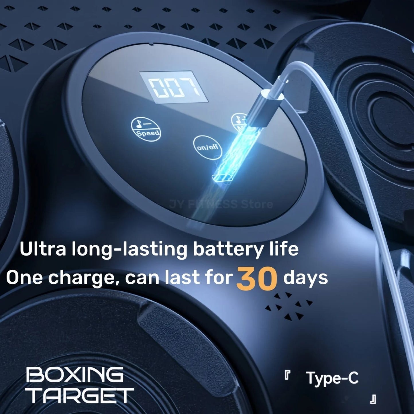 Máquina de Boxeo Musical Inteligente Bluetooth 9 Velocidades para Pared