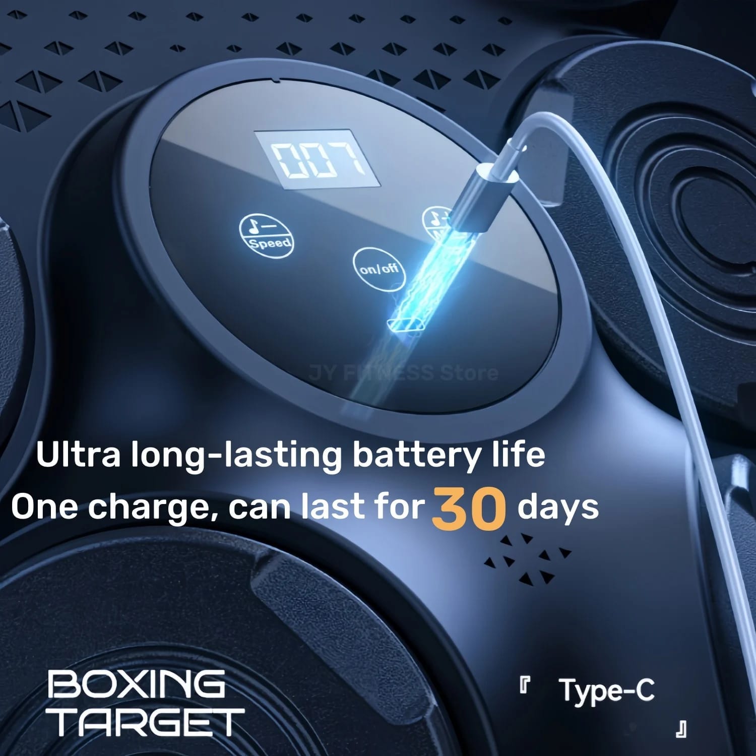 Máquina de Boxeo Musical Inteligente Bluetooth 9 Velocidades para Pared
