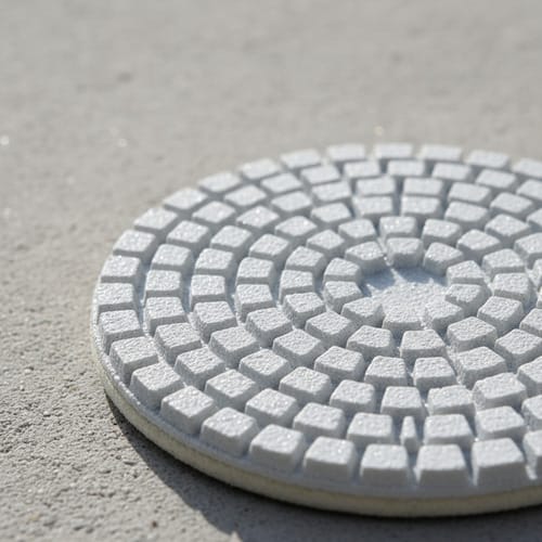 Disco para cerámica Mármol Angululador pulido  10 cm 