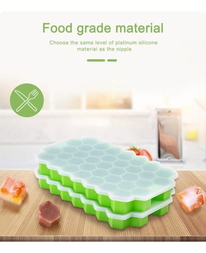 Cubetera hexagonal con tapa