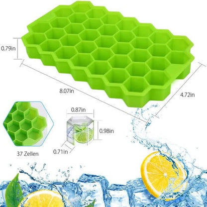 Cubetera hexagonal con tapa