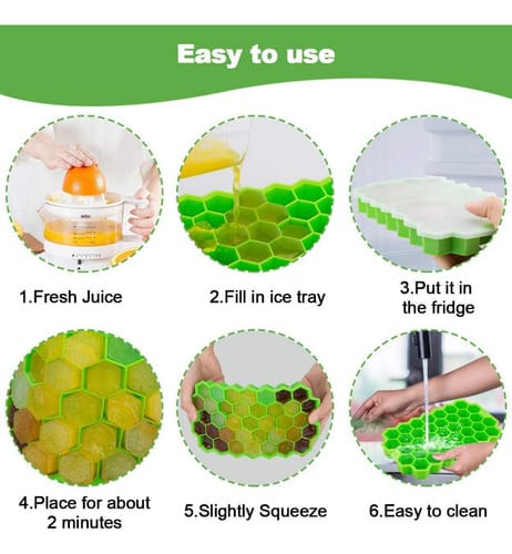 Cubetera hexagonal con tapa