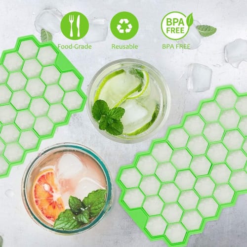 Cubetera hexagonal con tapa