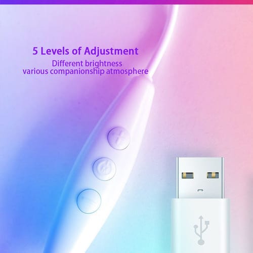 Lámpara LED Gaming Mirror Neon Light XO – Luz Decorativa para Sala E-Sports y Ambiente de Cama