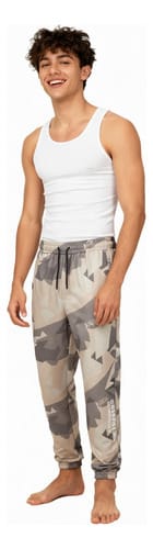 Pantalon hombre cargo TND camuflado