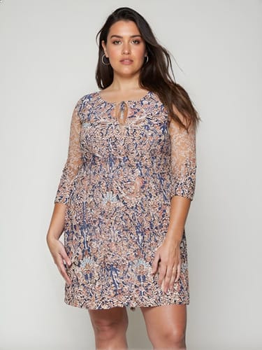 Vestido dama Tommy Hilfiger  azteca