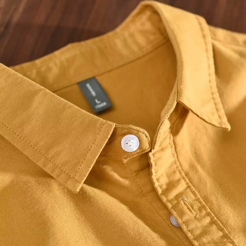 Camisa hombre con cuello lisa