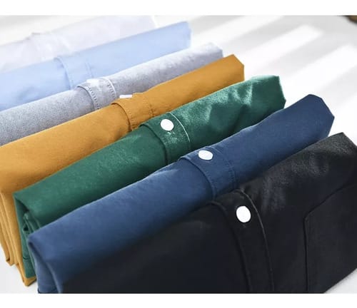 Camisa hombre con cuello lisa