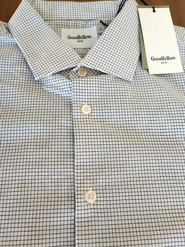 Camisa hombre TG Goodiellow cuadriculada