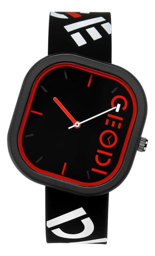 Reloj Sanda deportivo correa de goma Azul y rojo