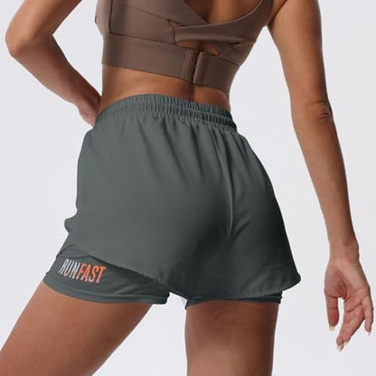 Short Dama Con Calentador Short Con Calza