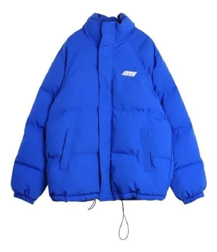 Campera dama  acolchada con cuello alto