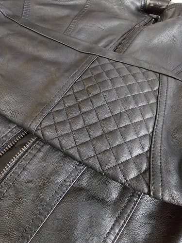 Campera dama Melaioma cuero 