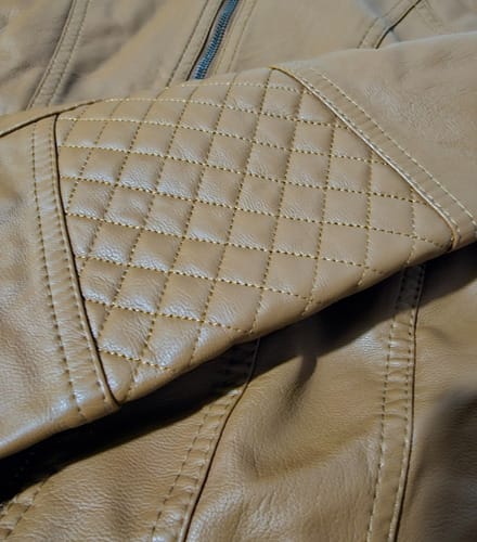 Campera dama Melaioma cuero 