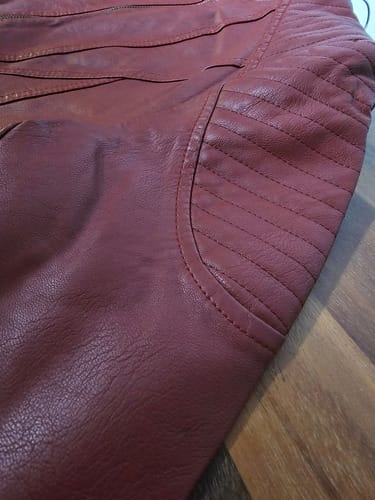 Campera dama Melaioma cuero 