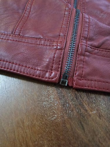 Campera dama Melaioma cuero 