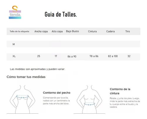 Bikini TA floreado top con gasa