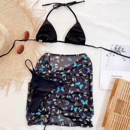 Bikini 3 pcs con pareo 