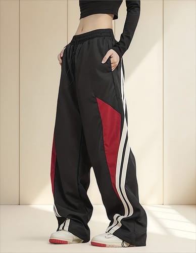 Pantalon dama deportivo trap rayas lateral