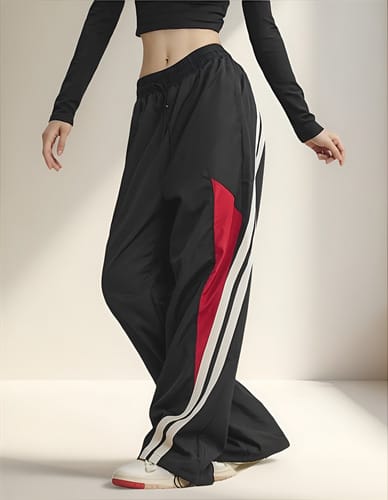Pantalon dama deportivo trap rayas lateral
