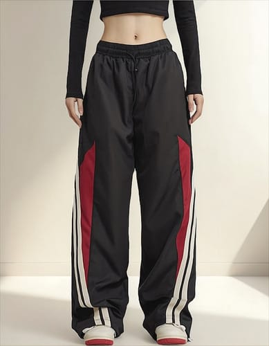 Pantalon dama deportivo trap rayas lateral