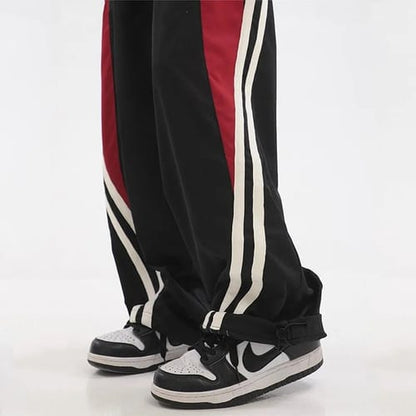 Pantalon dama deportivo trap rayas lateral