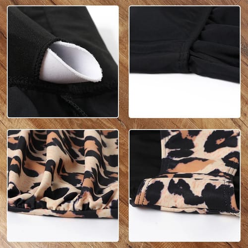 Bikini TA leopardo top con volado