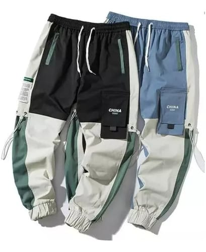 Pantalon dama cargo bolsillo frontal verde