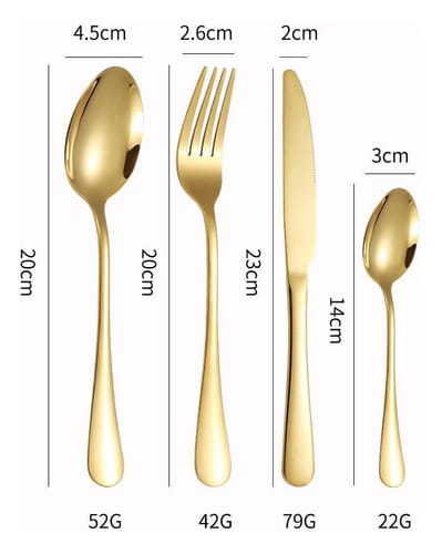 Juego de cubiertos 24 piezas