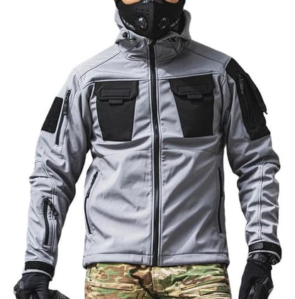Campera hombre militar impermeable