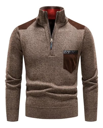 Buzo hombre hilo formal con bolsillo