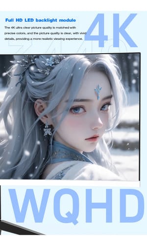 Monitor Nereus curvo 2K 27 Inch 165Hz