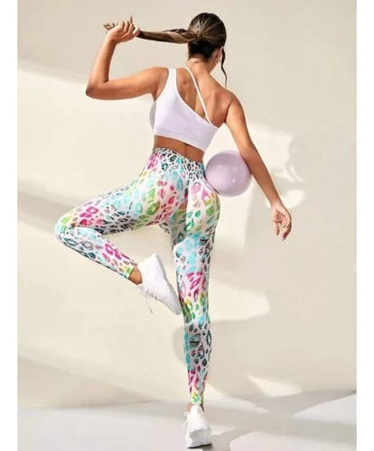 Calza dama push up manchas