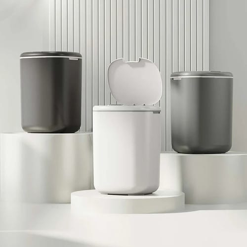 Papelera inteligente con sensor