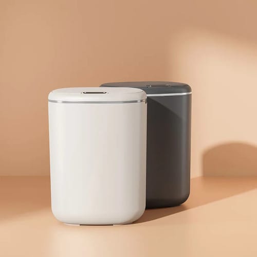 Papelera inteligente con sensor