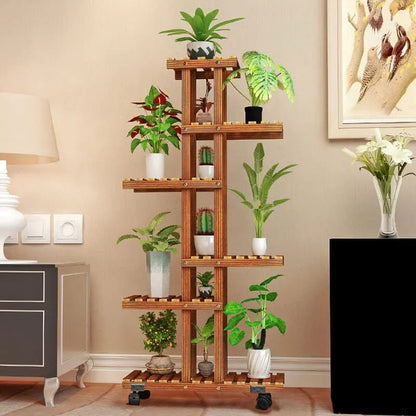 Soporte Estante Decorativo para Plantas y Macetas. Organiza tu Espacio en Interior,