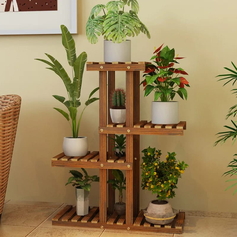 Soporte Estante Decorativo para Plantas y Macetas. Organiza tu Espacio en Interior,