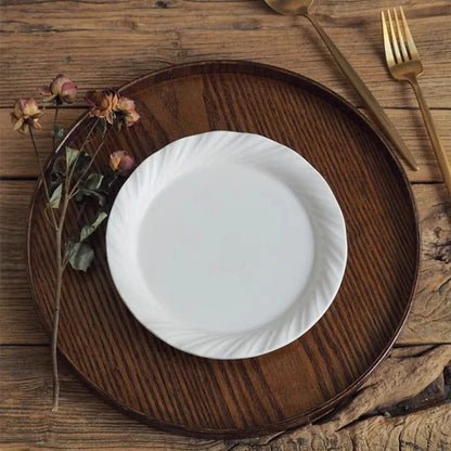 Bandeja Redonda Servir y Decorar. Ideal para café, desayuno