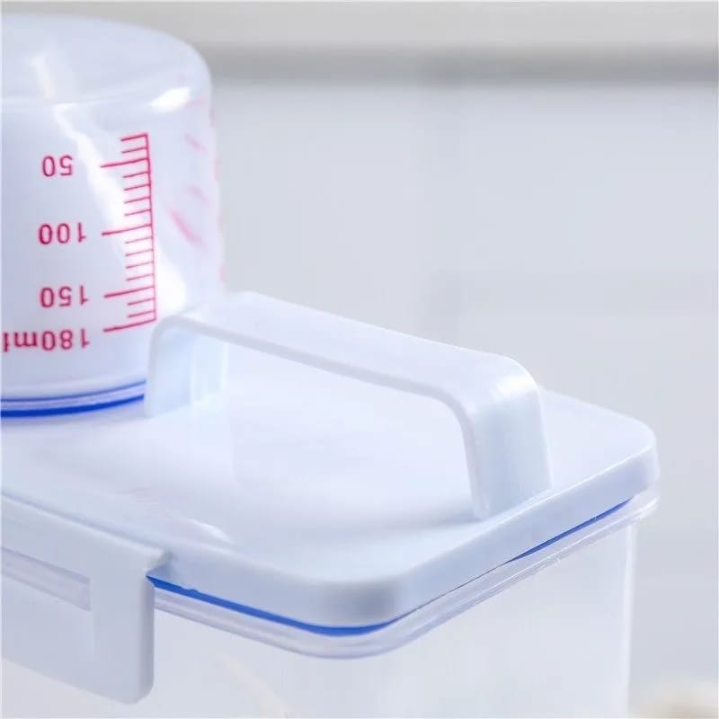 Contenedor tupper  hermético multifuncional a prueba de humedad para granos, arroz y alimento