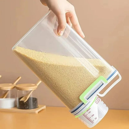 Contenedor tupper  hermético multifuncional a prueba de humedad para granos, arroz y alimento
